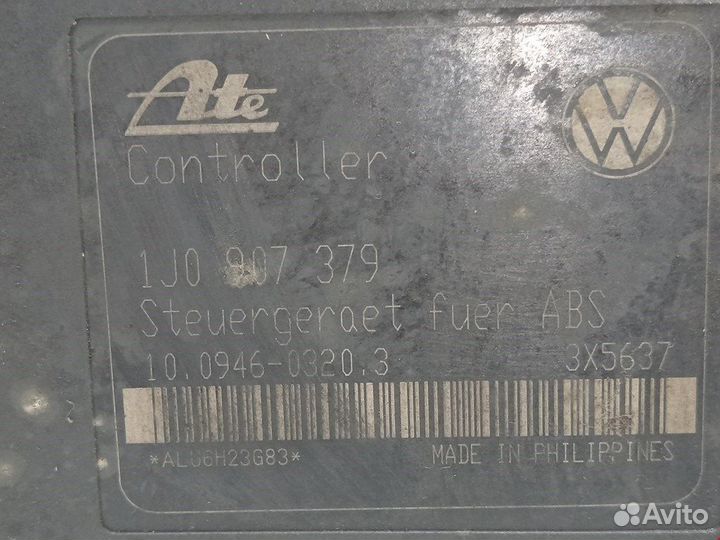 Блок ABS для Audi A3 8L 1J0907379