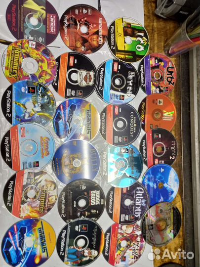 Игровые диски на ps2