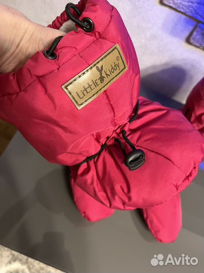 Пинетки и варежки зимние