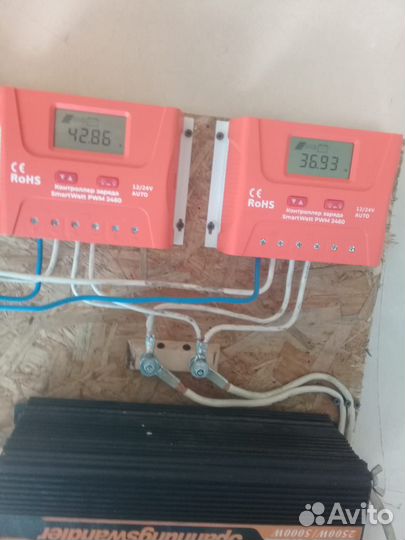 Солнечные панели ветрогенератор