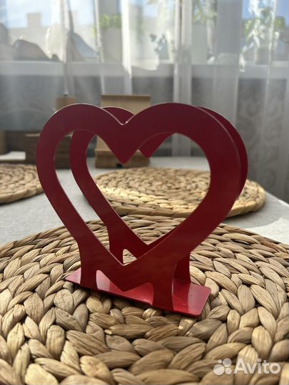 Салфетница IKEA сердце