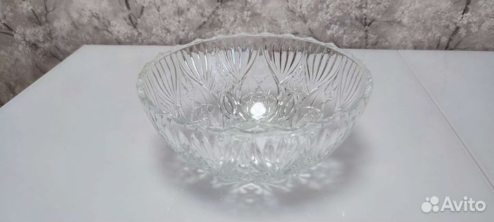 Конфетница ваза хрустальная посуда