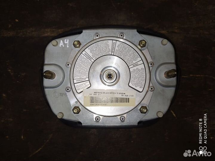 Подушка безопасности в руль Skoda Octavia A4