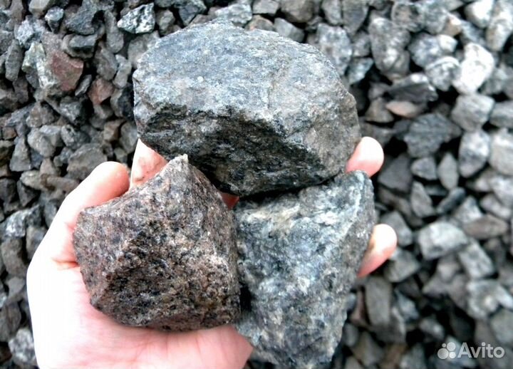 Щебень гранитный 40-70мм