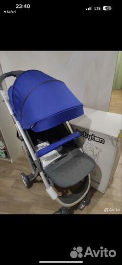 Прогулочная коляска новая babyton active