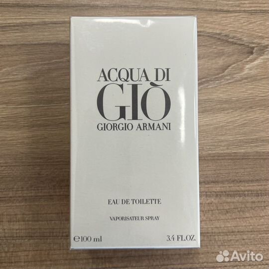 Туалетная вода Giorgio Armani Acqua Di Gio 100мл