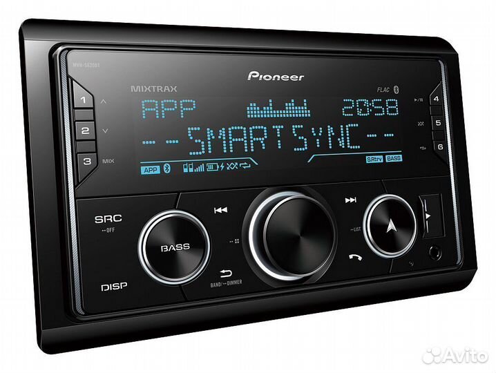 Автомагнитола 2DIN Pioneer MVH-S620BT