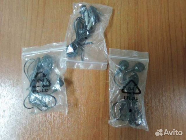 Наушники вставки в ассортименте