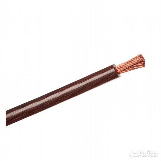 Кабель питания 8mm 6Ga черный,красный за 1 метр