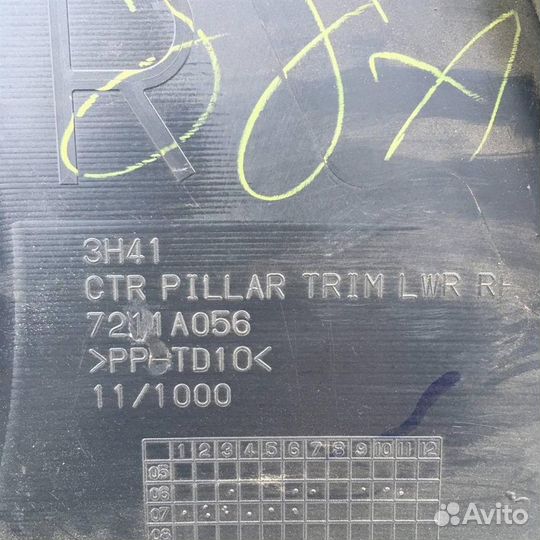 Обшивка стойки Митсубиси Лансер 10