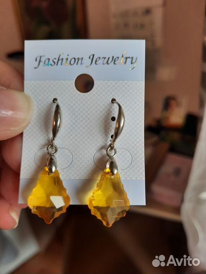 Новые серьги