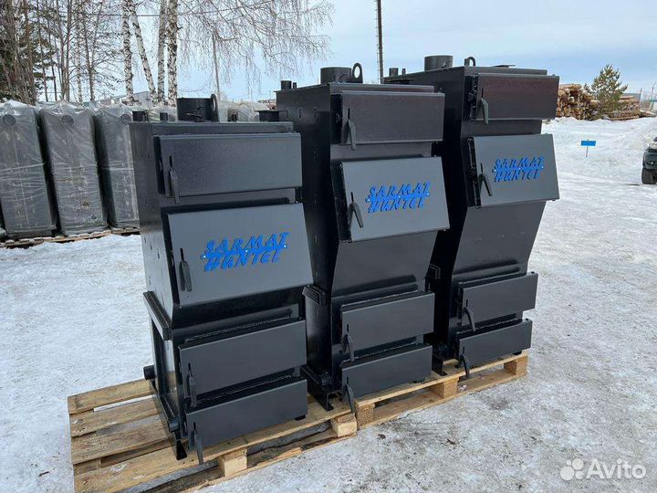 Твердотопливный котел на дровах и пеллетах