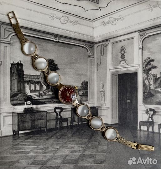 Винтажные часы Чайка