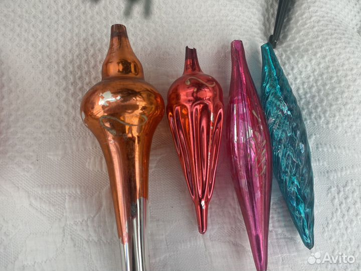 Набор елочных игрушек СССР