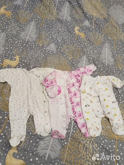 Боди, слипы, ползунки для девочки