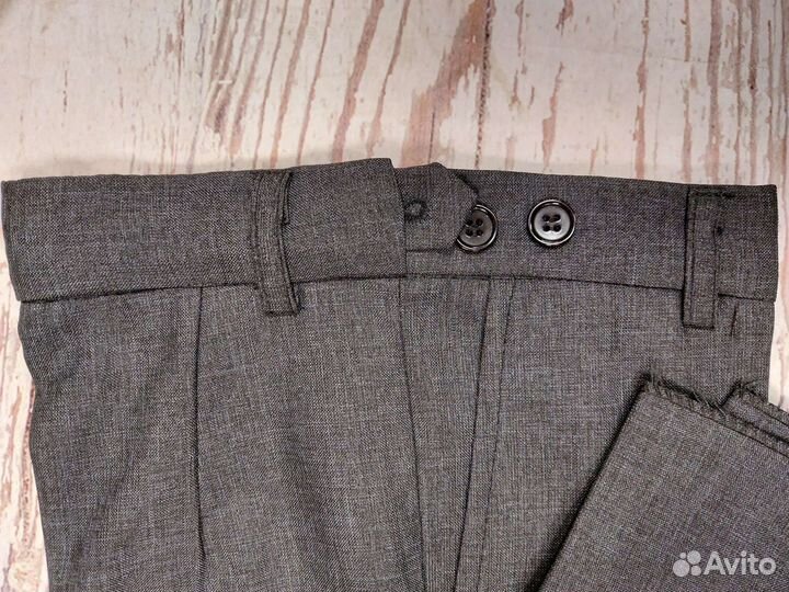 Костюм школьный брюки+жилет р.110-176