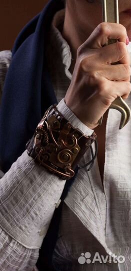 Стимпанк наруч, браслет