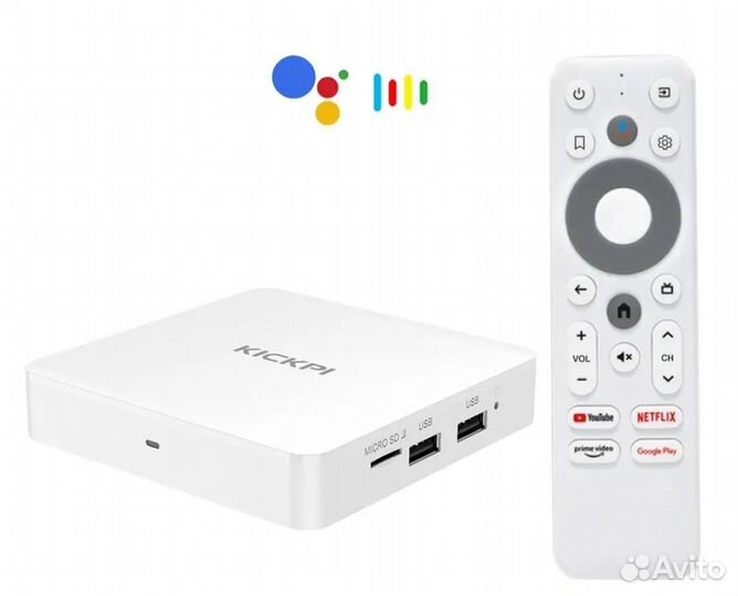 Приставка Android TV 4K (сериалы, кино, тв)