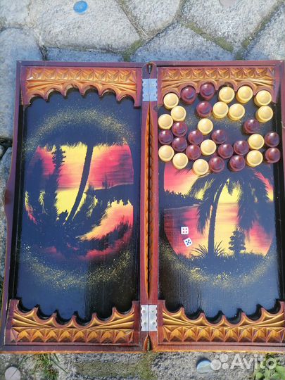 Нарды ручной работы