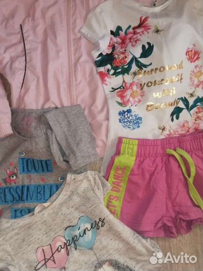 Вещи пакетом на девочку