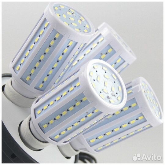 4 Лампы LED для Софтбоксов, не мерцают. Е27, белый