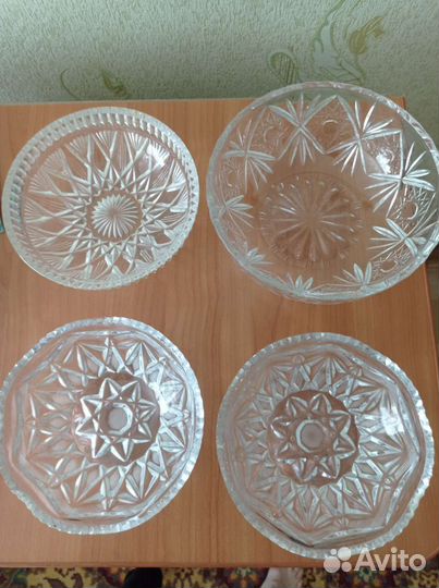 Ваза хрустальная