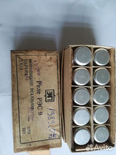 Реле, радио лампы