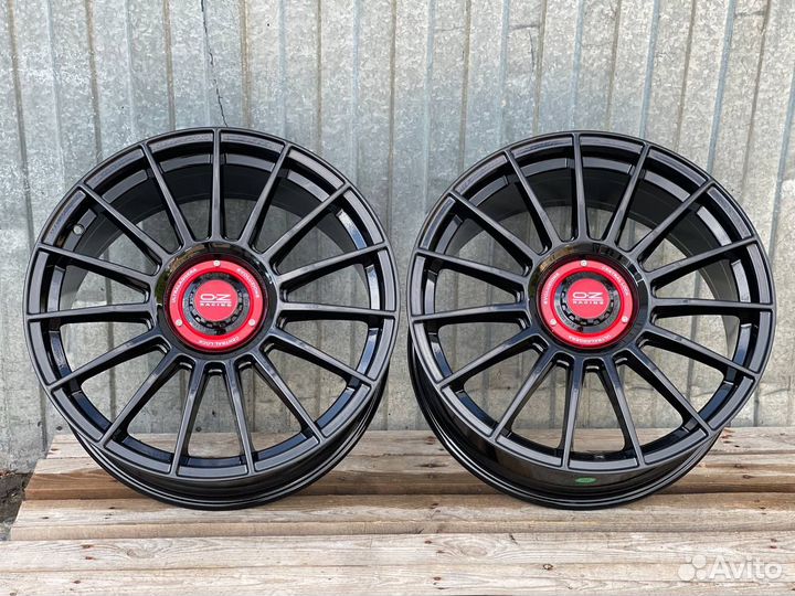 Диски R17 5-114.3 OZ Racing Superturismo aero Черн