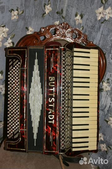 Аккордеон buttstadt германия, В кофре. 1925-35 гг