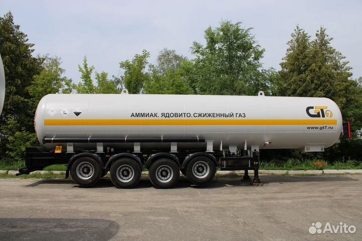 Полуприцеп химическая цистерна GT7 ППЦТА-36, 2023