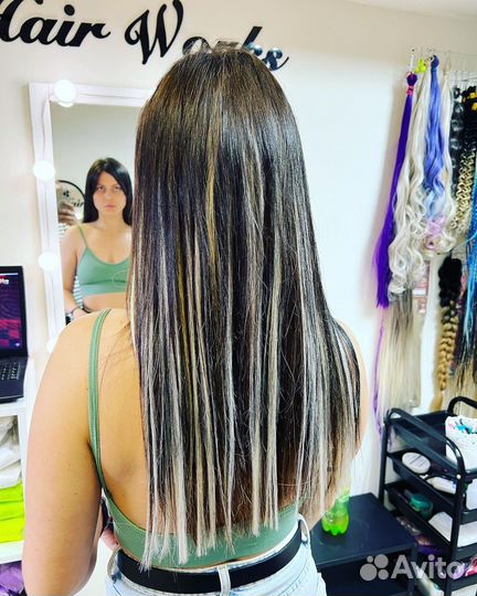 Наращивание волос