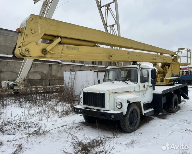Автовышка вс-22.02 автогидроподъемник газ-3309