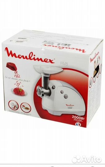 Мясорубка Moulinex HV8 ME620132