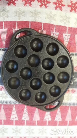 Форма для выпечки чугунная, такоячница