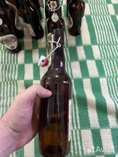 Бутыль стеклянная