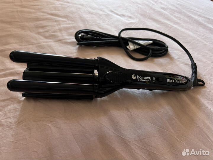 Плойка тройная для волос