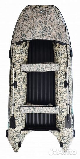 Надувная лодка gladiator e420pro camo