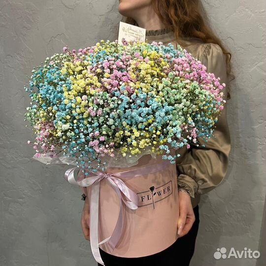 Гипсофила букет цветы