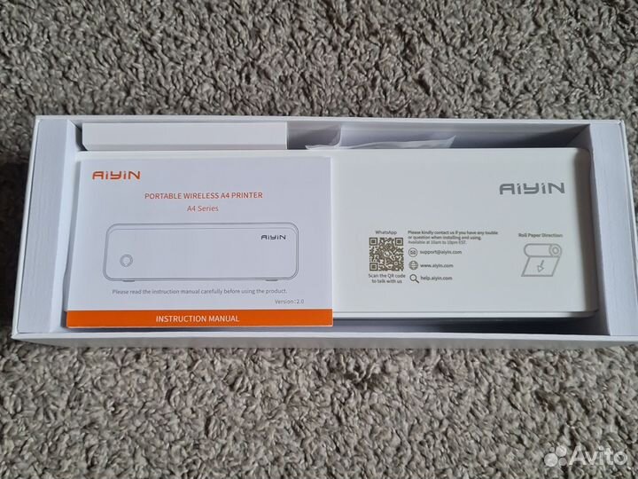 Портативный термопринтер Aiyin A4L