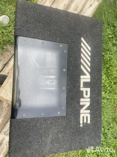 Сабвуфер alpine SBE-1243BP