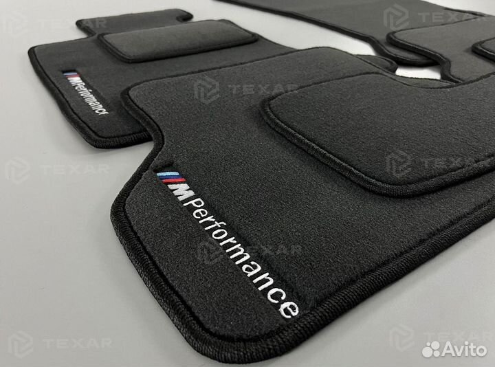 Коврики на BMW 5 V E60 велюровые