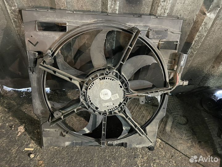 Вентилятор охлаждения бмв е70,71 bmw x5,x6