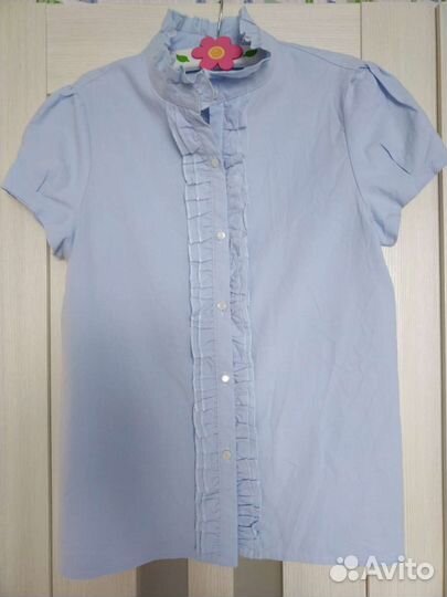 Блузка школьная 152