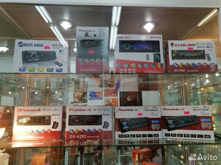 Автомагнитола 1-2 DIN android bt.usb.aux