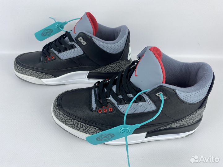 Кроссовки Nike Air Jordan 3 Retro OG Black Cement