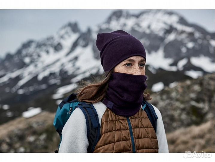 Бандана Buff Merino Heavyweight Solid Black
