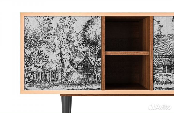 Тв-тумба T5 - Орех - A Pond