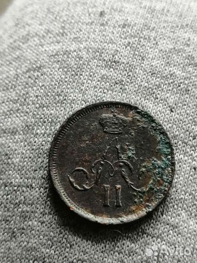 Медные монеты ри