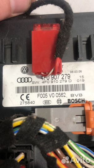 Блок комфорта Audi A6 C6 4F0907279 4f0907279D