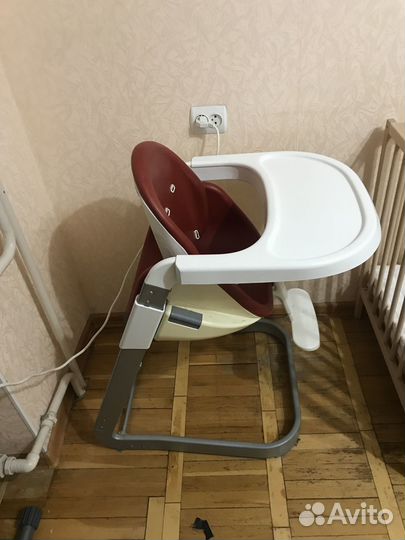 Детский стульчик для кормления chicco polly